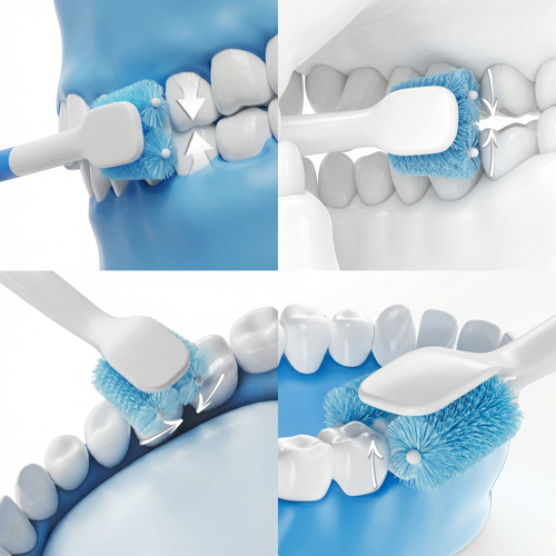 Elektrische Zahnbürste – Intelligente Doppelrotation 